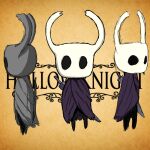  arthropod digital_media_(artwork) group hi_res hollow_knight hollow_knight_(character) humanoid insect line_art male mask melee_weapon shaded shulya sketch sword team_cherry video_games weapon 