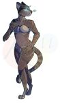 absurd_res alpha_channel anthro breasts clothing felid feline female glowing glowing_eyes hi_res mammal simple_background solo transparent_background unknown_artist 