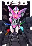  &lt;3 arcee autobot blue_eyes blush cybertronian digital_drawing_(artwork) digital_media_(artwork) english_text female hasbro holding_object humanoid living_machine machine not_furry pink_body robot takara_tomy text transformers usb wheel z-ero-b 