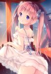  ass dress koiko_irori nopan see_through skirt_lift summer_dress 