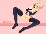  bb blonde_hair blue_eyes blush breasts large_breasts pussy spread_legs spread_pussy thighhighs uncensored 