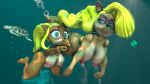  16:9 3d_(artwork) activision anthro bandicoot barefoot big_breasts breasts coco_bandicoot crash_bandicoot_(series) curvy_figure daemont92 digital_media_(artwork) duo feet female female/female fish freediving hi_res holding_breath looking_at_another mammal marine marsupial nose_pinch nude reptile scalie sea skinny_dipping smile source_filmmaker swimming tawna_bandicoot turtle underwater video_games voluptuous water wide_hips widescreen 