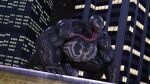  16:9 balls genitals male marvel muscular muscular_male penis solo symbiote tongue unknown_artist venom_(marvel) widescreen 