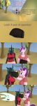  3d_(artwork) absurd_res anthro anthrofied arthropod breasts changeling clothed clothing comic dialogue digital_media_(artwork) duo equid equine female friendship_is_magic hasbro hi_res horn mammal my_little_pony outside papadragon69 queen_chrysalis_(mlp) sniffing starlight_glimmer_(mlp) unicorn 
