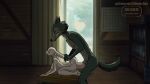  16:9 2d_animation all_fours ambiguous_penetration animated anime anthro anthro_on_anthro anthro_penetrated anthro_penetrating anthro_penetrating_anthro balls beastars big_balls big_penis bikomation blush bouncing_balls bouncing_breasts bouncing_butt breasts canid canine canis clenched_teeth conditional_dnp deep_penetration digital_media_(artwork) doggystyle duo ear_pull female female_penetrated frame_by_frame from_behind_position fur furniture genitals grey_body grey_fur hand_on_ear haru_(beastars) interspecies lagomorph larger_anthro larger_male legoshi_(beastars) leporid long_ears male male/female male_penetrating male_penetrating_female mammal netflix nipples nude open_mouth penetration penile penis predator/prey pubes pussy rabbit raised_tail rough_sex sex short_playtime size_difference smaller_anthro smaller_female smaller_penetrated teeth white_body white_fur widescreen wolf 