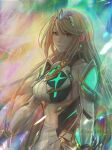  bangs bare_shoulders blonde_hair breasts chest_jewel dress earrings elbow_gloves gloves jewelry large_breasts lips long_hair mythra_(massive_melee)_(xenoblade) mythra_(xenoblade) smile stephanie_sybydlo swept_bangs tiara twitter_username very_long_hair white_dress white_gloves xenoblade_chronicles_(series) xenoblade_chronicles_2 yellow_eyes 