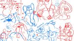 2021 adventure_time anal animal_crossing anthro balls big_penis booker_(animal_crossing) bunnybara butt canid canine canis cartoon_network clothing curt_(animal_crossing) domestic_dog english_text erection genitals hat headgear headwear hi_res huge_penis humanoid_genitalia humanoid_hands humanoid_penis hyper hyper_genitalia hyper_penis jake_the_dog johnarthur0 lagomorph leporid male male/male mammal max_(sam_and_max) nintendo overweight overweight_male panda_(wbb) penis rabbit ralph_(wbb) sam_and_max samuel_dog sex shirt simple_background sitting sketch text topwear ursid video_games we_bare_bears white_background 
