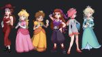  captain_syrup princess_daisy princess_peach_toadstool rosalina tagme 