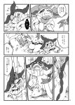  ambiguous_gender comic duo eeveelution feral hi_res japanese_text melting monochrome nintendo pok&eacute;mon pok&eacute;mon_(species) slime smile sylveon text translated vaporeon video_games winte 