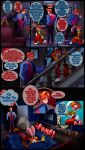  absurd_res anthro blush clothed clothing comic crossgender dialogue disney english_text female fur hair hi_res human jessica_rabbit lagomorph larger_male leporid male mammal memjioof orange_hair rabbit roger_rabbit size_difference smaller_female text white_body white_fur who_framed_roger_rabbit 