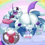  &lt;3 &lt;3_eyes 2021 2_tails absol all_fours alternate_color anal anal_penetration animal_genitalia animal_penis backsack balls big_butt bite blue_body blue_fur blush bodily_fluids butt canine_penis cum cum_from_ass cum_in_ass cum_inside cutaway dipstick_tail doggystyle duo ear_bite english_text erection excessive_cum fan_character feral feral_on_feral feral_penetrated feral_penetrating feral_penetrating_feral from_behind_position fur genital_fluids genitals hi_res hindpaw internal knot knotting male male/male male_on_bottom male_on_top male_penetrated male_penetrating male_penetrating_male meowstic multi_tail multicolored_body multicolored_fur multicolored_tail nintendo nude on_bottom on_top onomatopoeia orgasm pawpads paws penetration penis pok&eacute;mon pok&eacute;mon_(species) purple_body purple_eyes purple_fur rear_view sex sound_effects text thick_thighs two_tone_body two_tone_fur unknown_character uromatsu video_games white_body white_fur 