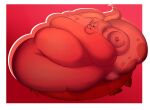  anthro belly big_belly big_breasts bovid bovine breasts cattle eyes_closed happy hi_res hybrid hyper hyper_belly kobold kowbold male mammal morbidly_obese morbidly_obese_anthro morbidly_obese_male navel obese obese_anthro obese_male overweight overweight_anthro overweight_male red_body red_scales scales solo spots tongue zed_(scales) 