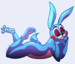  blue_body blue_fur five_nights_at_freddy&#039;s five_nights_at_freddy&#039;s_2 fur lagomorph leporid male mammal rabbit simina-cindy solo toy_bonnie_(fnaf) video_games 