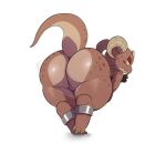  2019 anthro big_butt blush bottom_heavy butt clothed clothing curvy_figure edit female flat_chested genitals hi_res horn huge_butt kobold lizard partially_clothed piko pussy reptile scalie sex short_stack sssonic2 thick_thighs voluptuous 