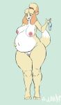  2021 absurd_res animal_crossing anthro areola awful_lad bell belly big_belly big_breasts blush breasts canid canine canis clothing domestic_dog female genitals hand_on_stomach happy hi_res isabelle_(animal_crossing) looking_at_viewer mammal nintendo nude panties plump_labia pregnant pussy shih_tzu simple_background smile solo solo_focus standing thick_thighs toy_dog underwear video_games 