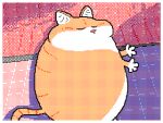  &lt;3 ambiguous_gender animated blush chipmunk domestic_cat duo falling felid feline felis feral fur ground_squirrel keke_(artist) landing larger_ambiguous low_res mammal real rodent sciurid size_difference smaller_ambiguous smile 