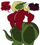  absurd_res anthro big_breasts breasts clothing dragon female hi_res nukedtonic solo spandex tight_clothing zantra_(character) 