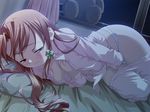  blush long_hair masturbation mizuki_kotora narusue_futaba open_clothes open_shirt panties shirt sister_sister_(troy) underwear 