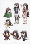  :d :o :t ^_^ animal_print apron bag bagged_fish black_hair black_legwear box chibi closed_eyes crop_top curry dorayaki fan fish fish_print flag food goldfish goldfish_print grey_neckwear hat headgear highres hoshiakari_(c2_kikan) i-47_(kancolle) in_box in_container jacket japanese_clothes kantai_collection kimono long_hair low-tied_long_hair mini_hat mini_santa_hat neckerchief obi official_art open_mouth paper_fan print_kimono rudder_footwear sailor_collar sailor_shirt santa_costume santa_hat sash scan scan_artifacts school_swimsuit see-through_skirt shirt sidelocks skirt sleeveless sleeveless_shirt smile swimsuit thighhighs wagashi white_sailor_collar yukata 