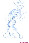  absurd_res bodily_fluids bound cum cum_on_face digital_media_(artwork) disney female fur genital_fluids genitals group hi_res judy_hopps lagomorph leporid mammal nude penetration pose rabbit simple_background sketch twilightchroma zootopia 