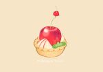  animal apple bird chai_(artist) cherry cropped food fruit nobody original polychromatic signed 