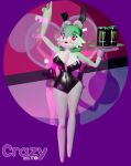  3d_(artwork) bunny_costume clothing costume crazy_miru digital_media_(artwork) female gardevoir happy hi_res humanoid monster_energy nintendo not_furry pok&eacute;mon pok&eacute;mon_(species) solo video_games 