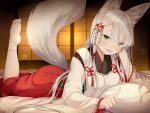  animal_ears japanese_clothes kitsune namaru tail 