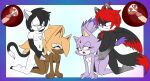  2021 all_fours anthro archie_comics bite biting_lip black_body black_fur black_hair blaze_the_cat blue_eyes blush bodily_fluids breasts brown_body brown_fur canid canine canis clenched_fists cum cum_inside cumshot custom_ink digital_media_(artwork) doggystyle domestic_cat ejaculation erection eyes_closed eyes_rolled_up fan_character feathered_wings feathers felid feline felis female female_penetrated foursome from_behind_position fur genital_fluids genitals group group_sex hair hand_on_butt hi_res humanoid_genitalia humanoid_penis hybrid idw_publishing internal internal_vaginal interspecies looking_at_another looking_back looking_pleasured male male/female male_penetrating male_penetrating_female mammal meyk multicolored_body multicolored_fur narrowed_eyes nipples nude one_eye_closed orange_eyes penetration penis plantigrade purple_body purple_fur purple_hair red_hair sega sex simple_background small_breasts smile smirk sonic_the_hedgehog_(archie) sonic_the_hedgehog_(comics) sonic_the_hedgehog_(idw) sonic_the_hedgehog_(series) tongue two_tone_body two_tone_fur vaginal vaginal_penetration video_games whisper_the_wolf white_tail_tip wings wink wolf xion_archaeus 