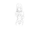  2d_animation animated anthro clothed clothing coffekitten female frame_by_frame hi_res kissing lagomorph leporid mammal peace_(disambiguation) plantigrade rabbit vanilla_(coffekitten) 