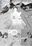  apron apron_only areola argument breasts chopsticks clothing comic dialogue edit english_text equid equine friendship_is_magic gun hasbro hi_res horn horse mammal mostly_nude my_little_pony nipples nude nude_edit pegasus pia-sama pinkie_pie_(mlp) pony rainbow_dash_(mlp) ranged_weapon text twilight_sparkle_(mlp) unicorn weapon wings 