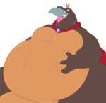  2018 3_fingers absurd_res alpha_channel anthro anthro_pred anthro_prey belly biceps big_belly big_pecs birdo blue_body blue_scales bodily_fluids cape cape_only claws clothing crocodile crocodilian crocodylid crown digital_media_(artwork) donkey_kong_(series) drooling duo fan_character fangs female finger_claws fingers foamy_(l00dpanda) green_body green_scales hand_on_stomach head_first hi_res holding_belly huge_thighs hyper hyper_belly king king_k._rool kremling l00dpanda larger_male male male_focus male_pred mario_bros morbidly_obese morbidly_obese_anthro morbidly_obese_male mostly_nude motion_lines multicolored_body multicolored_scales musclegut muscular muscular_anthro muscular_male navel neck_bulge nintendo nipples obese obese_anthro obese_male open_mouth open_smile oral_vore outie_navel overweight overweight_anthro overweight_male pecs pink_tongue reptile royalty saliva scales scalie sharp_teeth simple_background size_difference smaller_female smile soft_vore solo_focus swallowing teeth thick_thighs three-quarter_view tongue tongue_out transparent_background video_games vore white_claws wide_hips yellow_nipples 