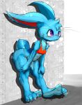  abs absurd_res anthro athletic athletic_female blush bodily_fluids breasts cottontail female flat_chested hi_res kurasuto_(cottontail) lagomorph leporid mammal nipple_outline rabbit solo sweat thick_thighs under_boob 