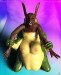  abdominal_bulge amphibian anthro beatrice_(loneclaw) belly big_belly big_breasts breasts daz3d daz_3d daz_studio duo female female/female frog lagomorph leporid loneclaw looking_at_viewer mammal neck_bulge oral_vore rabbit same_size_vore unwilling_vore vore wide_hips 