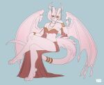  2021 4_toes 5_fingers anthro breasts charmrage claws clothed clothing digital_media_(artwork) dragon feet female fingers horn membrane_(anatomy) membranous_wings midriff navel non-mammal_breasts scales scalie smile solo spines toes western_dragon wings 