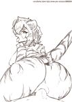  absurd_res ahegao anthro anthro_penetrated arknights clothing duo erection eyewear faceless_male felid female female_penetrated fur genitals glasses hair hi_res human human_on_anthro hypergryph interspecies looking_at_viewer looking_pleasured male male/female male_penetrating male_penetrating_female mammal monochrome open_mouth pantherine penetration penis sketch studio_montagne text tiger tongue tongue_out url vaginal vaginal_penetration video_games voicedbarley waaifu_(arknights) 