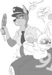  2021 abuse anthro arrest arrested authority_abuse baton bent_over big_breasts blush blushing_profusely bound breasts canid canine canis car clothed clothing condom cop_car digital_drawing_(artwork) digital_media_(artwork) dobermann domestic_dog duo female female/female forced fox frown fur genitals greyscale hair handcuffs headgear hi_res imminent_rape imminent_sex looking_at_another looking_back mammal melee_weapon monochrome nervous open_mouth outside panties panties_down panties_pulled_down penis pinscher police principericardo rape roberta_(principe_ricardo) sex_toy sexual_barrier_device shackles simple_background smile spanish_text text translated underwear underwear_down uniform unknown_character vehicle weapon work_clothes work_uniform 