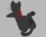  anthro felid male mammal melanistic pantherine paws red_tattoo solo tinydumbkity unseenpanther whiskers 