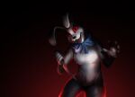  anthro bow_tie breasts cutlery female five_nights_at_freddy&#039;s five_nights_at_freddy&#039;s:_security_breach kitchen_knife kitchen_utensils knife lagomorph leporid looking_at_viewer mammal rabbit red_sclera solo ss0v3l teeth tools vanny_(fnaf) video_games white_body 