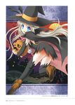  halloween key little_busters! na-ga noumi_kudryavka thigh-highs 