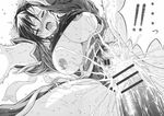  breasts china_dress chinese_clothes chun-li cum cum_in_pussy dress greyscale large_breasts monochrome non-web_source penis sex solo_focus street_fighter vaginal youshu_ohepe 