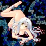 barefoot caren_hortensia fate/stay_night fate_(series) feet kusata_murasaki mosaic_background nude soles 