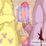  1:1 2021 animal_genitalia animal_penis balls bodily_fluids cold-blooded-twilight crossgender cutie_mark dialogue digital_media_(artwork) duo english_text equid equine equine_penis faceless_male fluttershy_(mlp) friendship_is_magic frottage genital_fluids genitals hasbro hi_res male male/male mammal my_little_pony pegasus penetrable_sex_toy penis sex sex_toy simple_background sweat text twilight_sparkle_(mlp) wings 