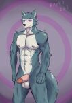  absurd_res anthro balls beastars canid canine canis fur genitals grey_body grey_fur hi_res humanoid_genitalia humanoid_penis hypnosis kento267 legoshi_(beastars) male mammal mind_control multicolored_body multicolored_fur muscular muscular_male penis solo spiral spiral_eyes two_tone_body two_tone_fur wolf 