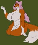  anonymous_artist anthro big_breasts breasts canid canine disney female fox hi_res huge_breasts maid_marian mammal nude robin_hood_(disney) unknown_artist 
