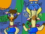 anatid animal_crossing anseriform anthro avian balls big_balls big_penis bird clothed clothed_sex clothing deep_throat derwin_(animal_crossing) duck duo female genitals giraffe giraffid gracie_(animal_crossing) half-closed_eyes hi_res huge_penis hyper hyper_genitalia hyper_penis instant_loss_2koma irrumatio klutzatdusk looking_at_viewer male male/female mammal meme mocking narrowed_eyes neck_bulge nintendo oral oral_penetration penetration penile penis questionable_consent scarf sex size_difference small_but_hung small_dom_big_sub teasing tongue tongue_out until_it_snaps