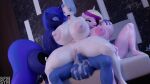 16:9 3d_(artwork) ahegao anthro balls big_breasts big_butt bodily_fluids breast_grab breasts butt cum cum_drip cum_inside digital_media_(artwork) dripping duo ejaculation female female_penetrated friendship_is_magic genital_fluids genitals group group_sex hand_on_breast hasbro hi_res huge_breasts huge_butt kissing looking_pleasured male male/female male_penetrating male_penetrating_female my_little_pony nipples nude penetration penis princess_cadance_(mlp) princess_celestia_(mlp) princess_luna_(mlp) pussy sex symm vaginal vaginal_penetration widescreen