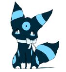  ambiguous_gender blue_body blue_eyes blue_fur blue_sclera eeveelution feral fluffy fluffy_tail fur hi_res looking_at_viewer markings_(fur) multicolored_body multicolored_fur nintendo paws pok&eacute;mon pok&eacute;mon_(species) simple_background smile snoiifoxxo solo umbreon video_games white_background white_body white_fur 
