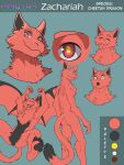  2021 absurd_res anthro black_body black_fur cheetah digital_media_(artwork) dragon felid feline fur hi_res hindpaw hybrid looking_at_viewer male mammal model_sheet orange_body orange_fur pawpads paws prismanoodle_(artist) simple_background smile solo tongue wings 