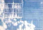  curtains highres no_humans original painting_(medium) shadow still_life sunlight tr_watercolor traditional_media watercolor_(medium) window wooden_wall 