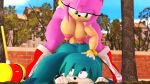  16:9 age_difference all_fours amy_rose anal anal_penetration anthro big_ears big_penis blue_body blue_fur blue_hair breasts countersfm doggystyle dominant dominant_intersex duo from_behind_position fur genitals green_eyes hair herm hi_res humanoid humiliation idw_publishing intersex intersex/male kitsunami_the_fennec male nude nude_intersex nude_male outdoor_nudity outside outside_sex penetration penis pink_body pink_fur pink_hair public public_exposure public_humiliation public_nudity public_sex purple_eyes questionable_consent sega sex size_difference sonic_the_hedgehog_(comics) sonic_the_hedgehog_(idw) sonic_the_hedgehog_(series) submissive submissive_male widescreen 